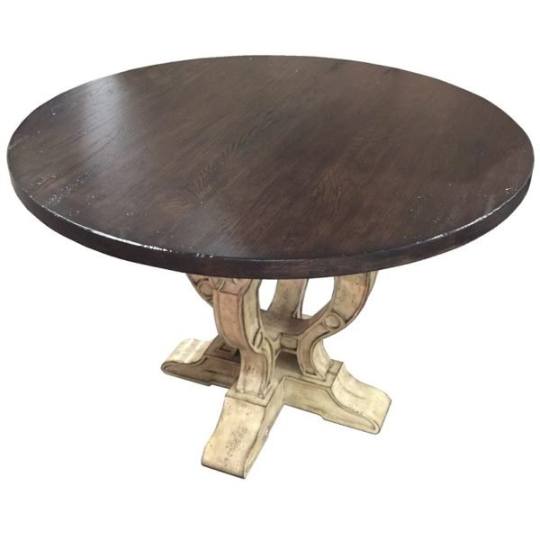 Lyre Round Dining table - Image 2