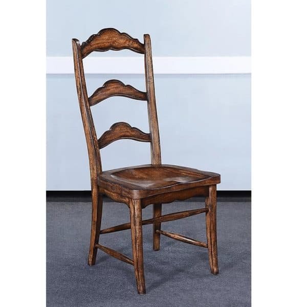 Colonial Side Chair Rustic Pecan